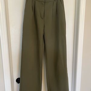 Olive Green Women's Pants